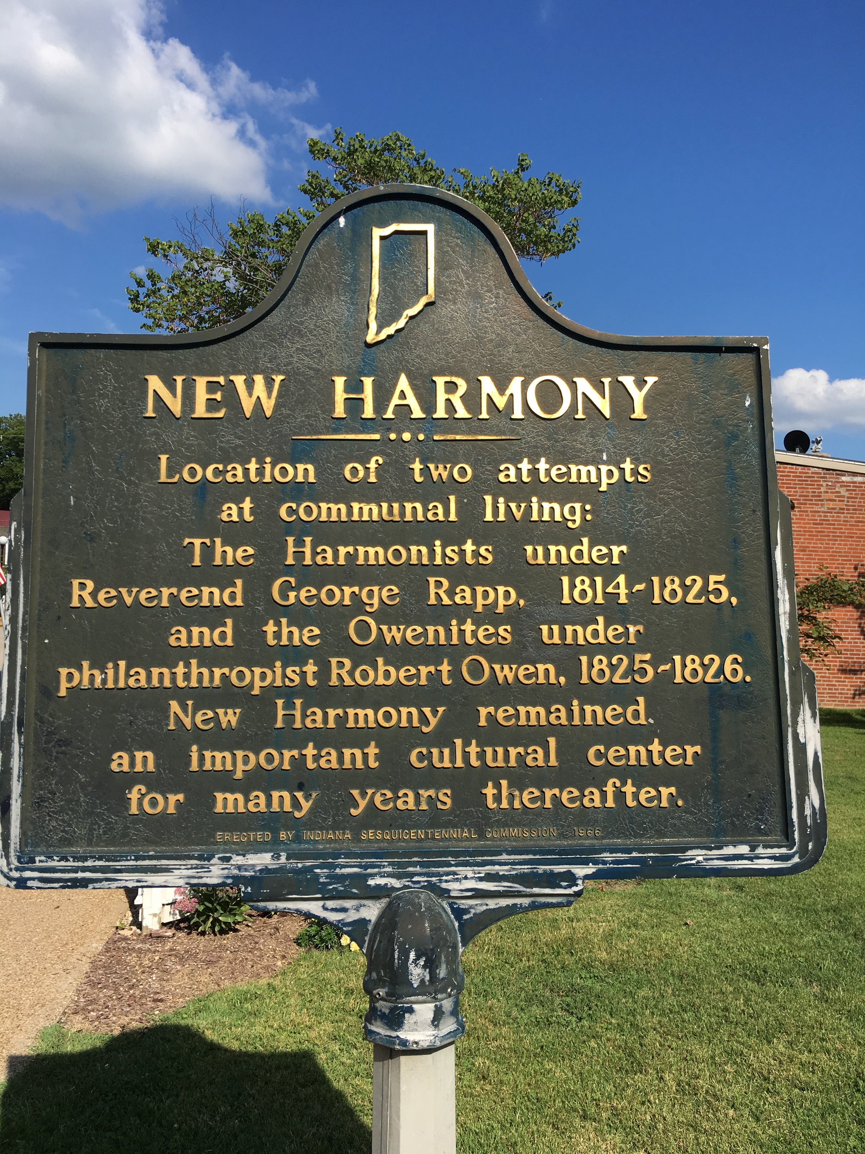 New Harmony, Indiana, a Utopian Community The Deliberate Tourist